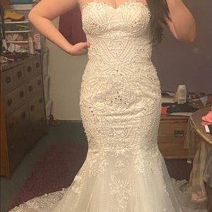 Wedding dress size 4/6